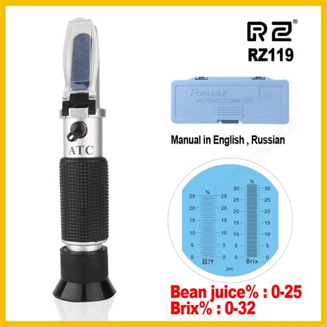 handheld refractometer analyse food|food refractometer examples.